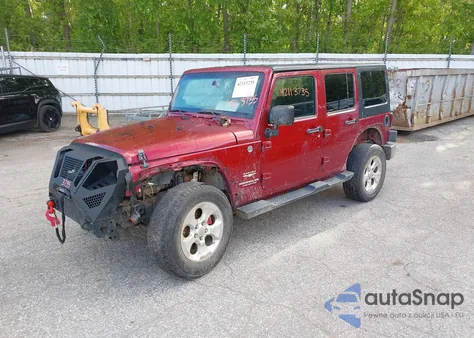 2013 Jeep Wrangler Unlimited Sahara from USA, damaged, VIN 1C4BJWEG4DL507602